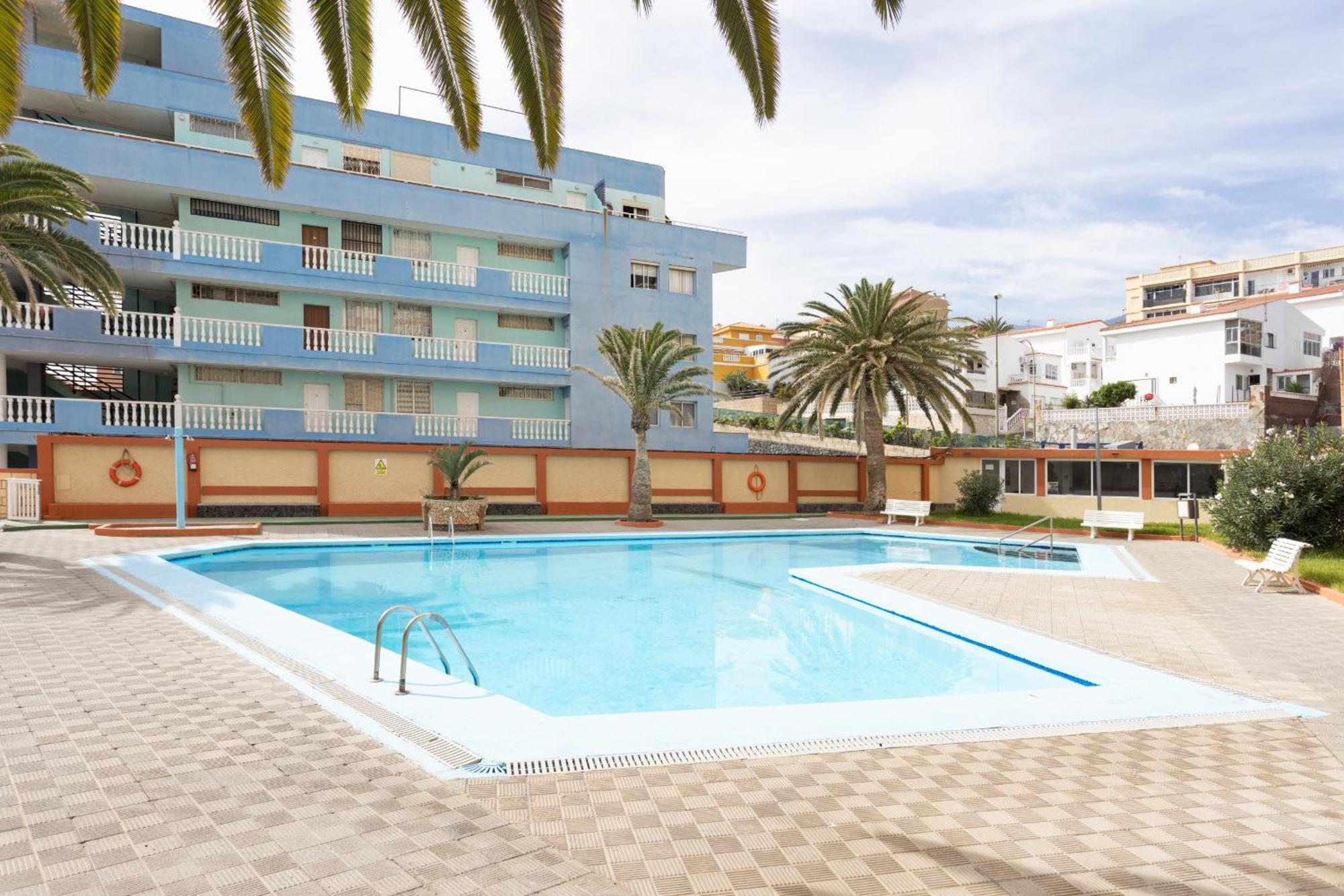 Frontline Duplex Las Arenitas With Pool Candelaria Eksteriør bilde