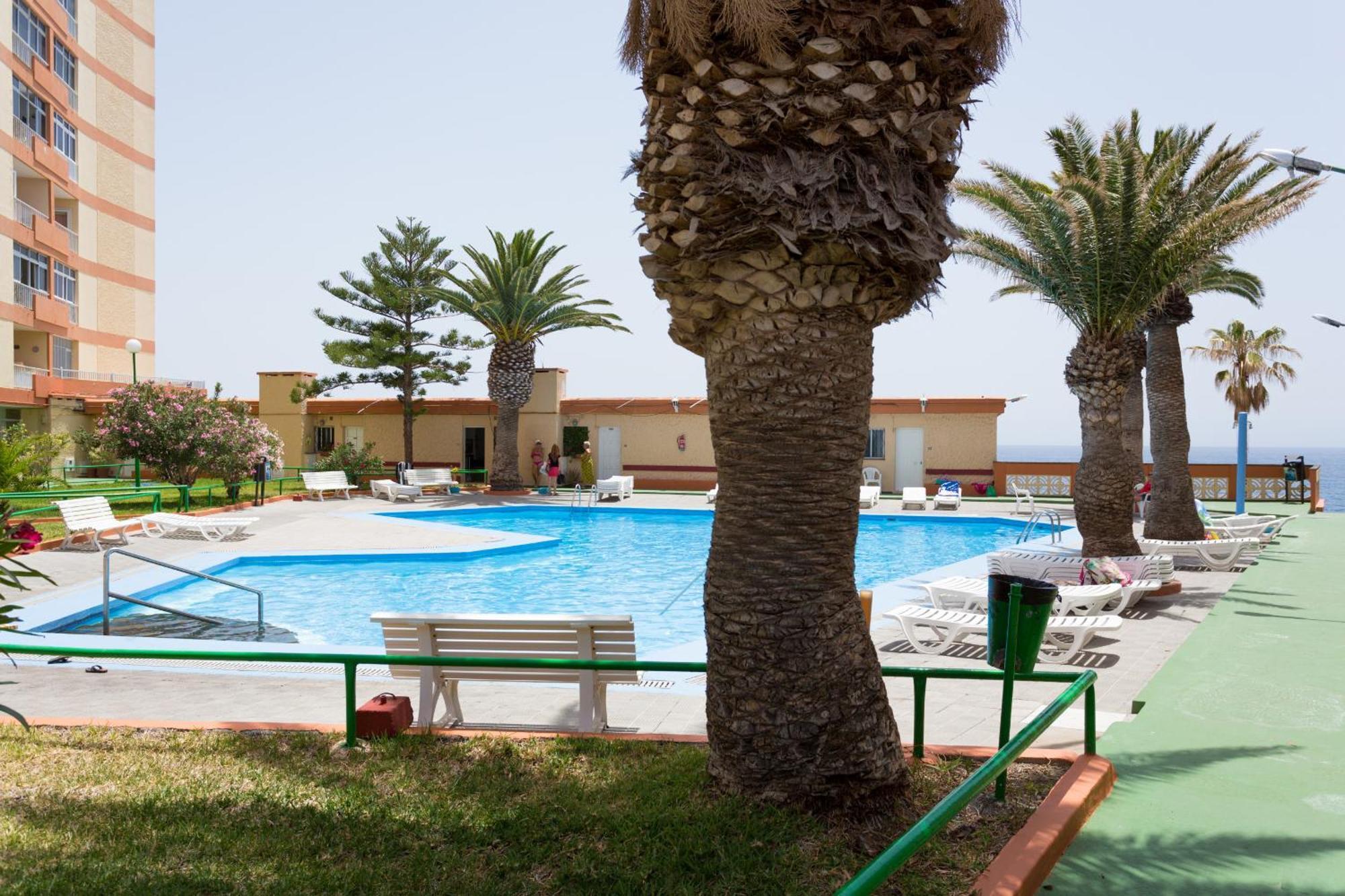 Frontline Duplex Las Arenitas With Pool Candelaria Eksteriør bilde